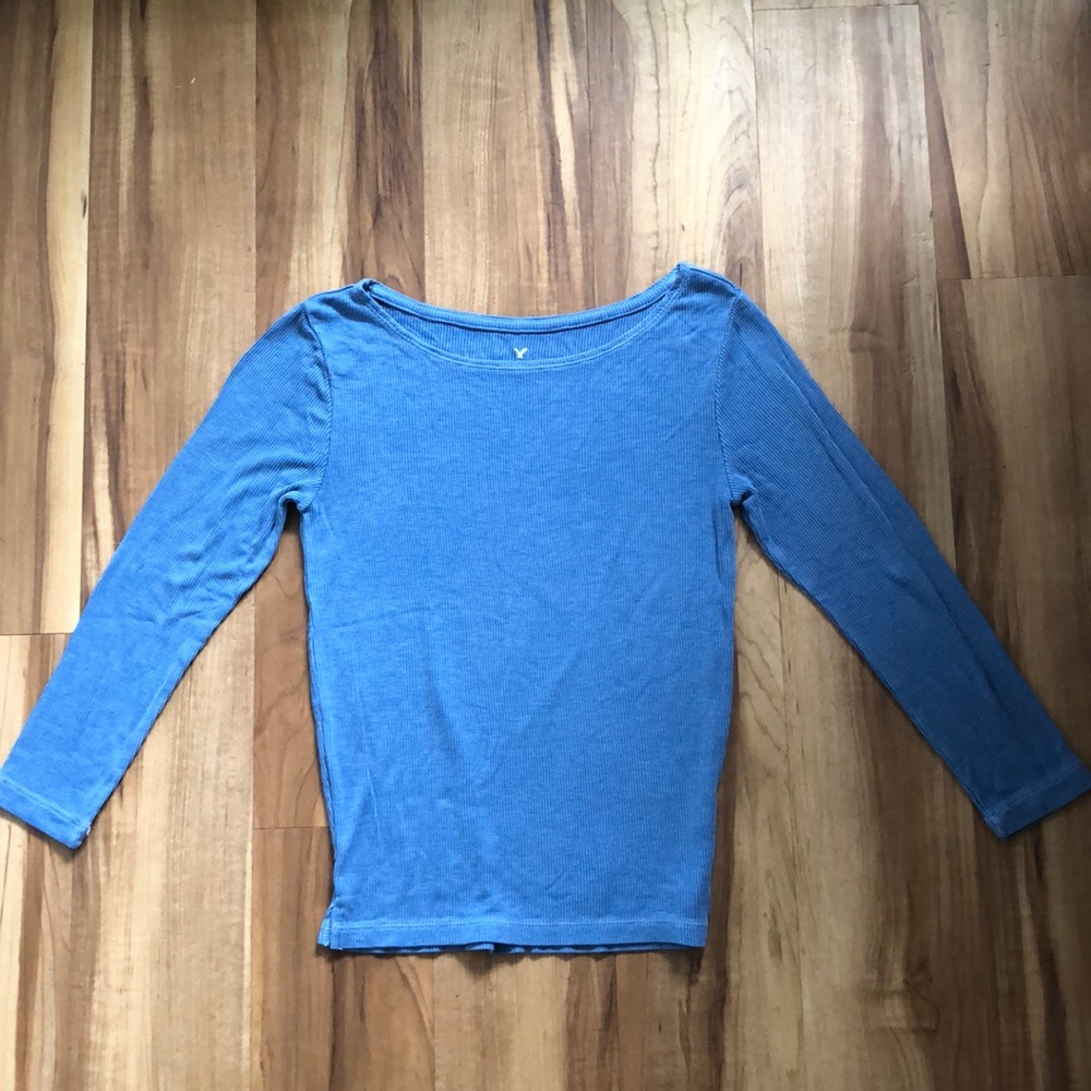 Cropped three quarter sleeve